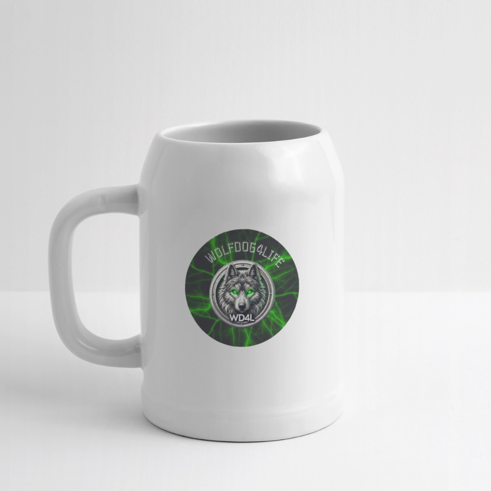 Kufel do piwa - biały