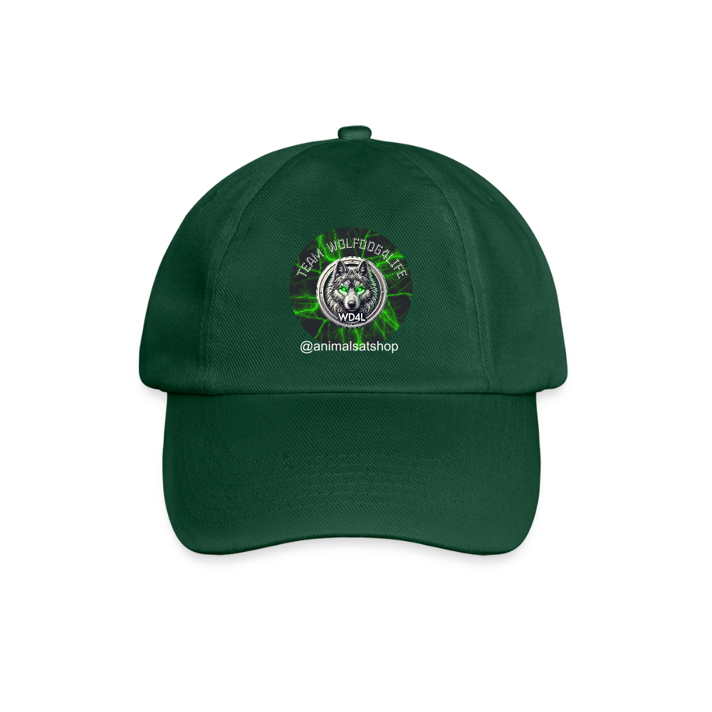 Team Wolfdog4life Offizielle Baseballkappe – Zeig, zu wem du gehörst! - butelkowa zieleń