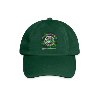 Team Wolfdog4life Offizielle Baseballkappe – Zeig, zu wem du gehörst! - butelkowa zieleń