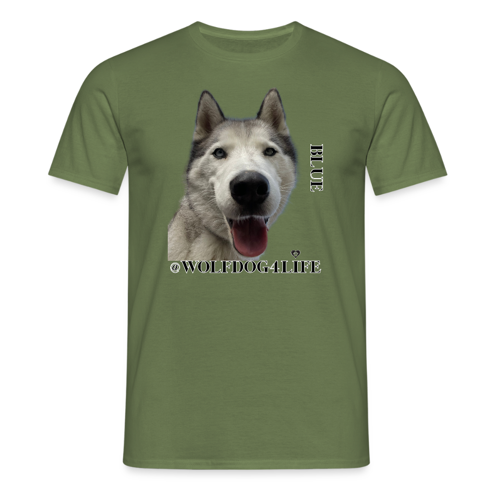 Koszulka męska - zieleń wojskowa