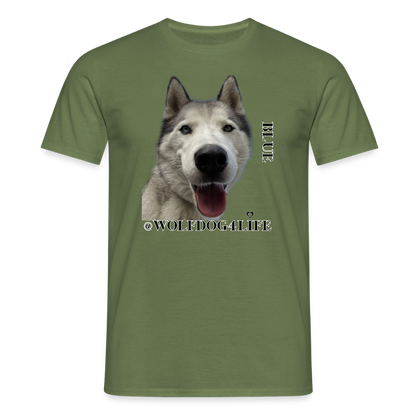 Koszulka męska - zieleń wojskowa