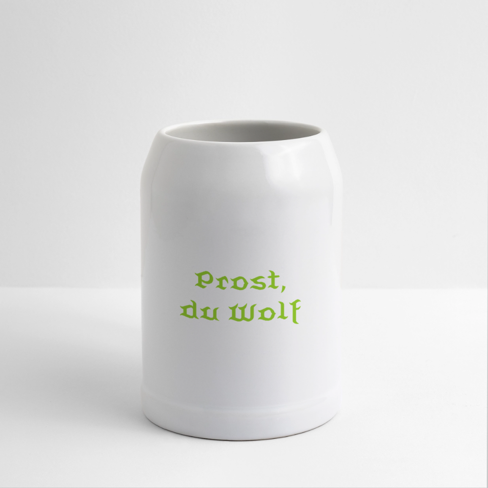 Kufel do piwa - biały