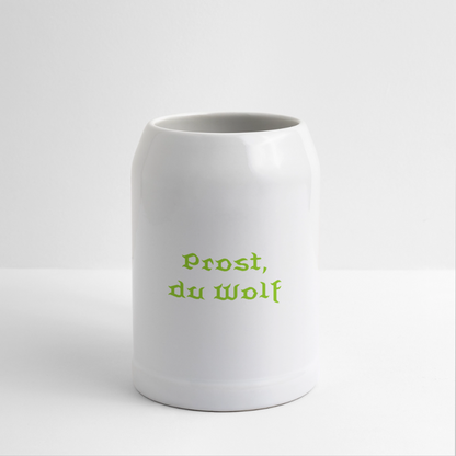 Kufel do piwa - biały