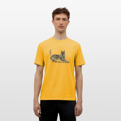 Koszulka męska - żółty