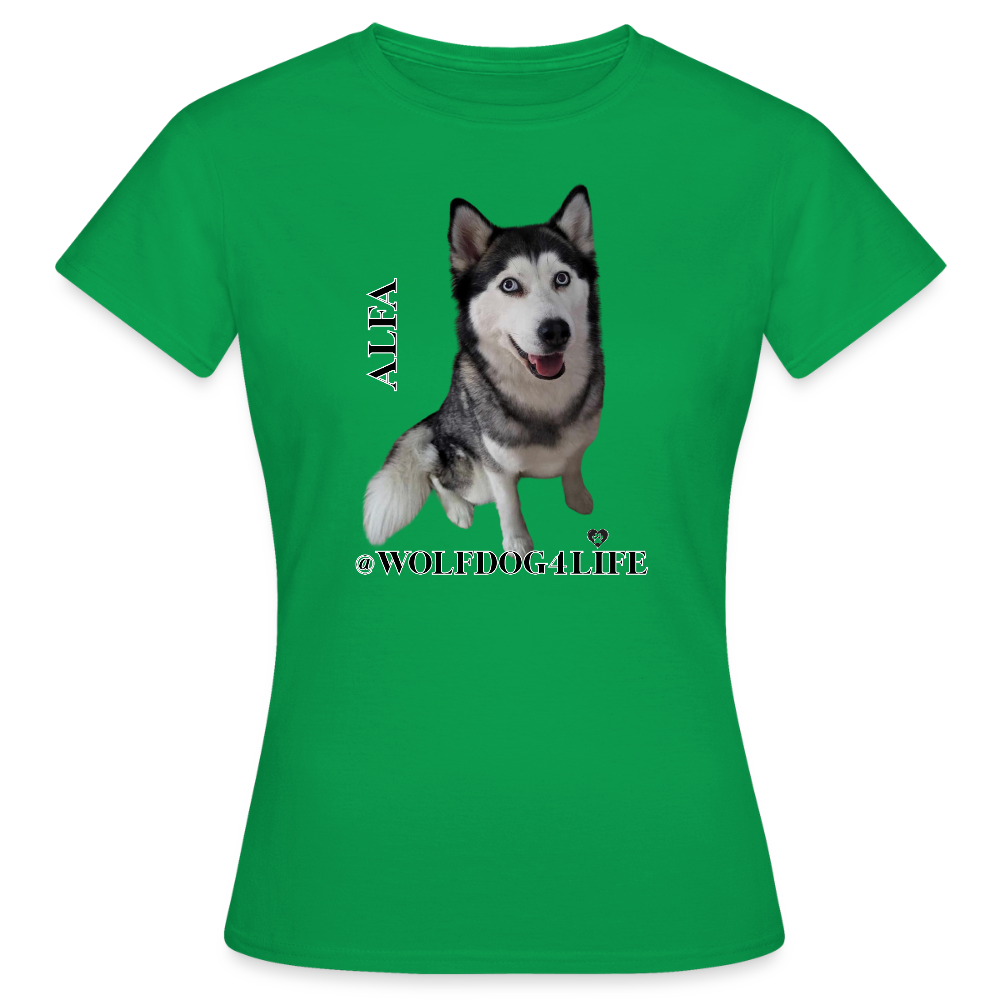 Koszulka damska - zielony