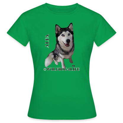 Koszulka damska - zielony