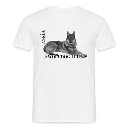 Koszulka męska - biały