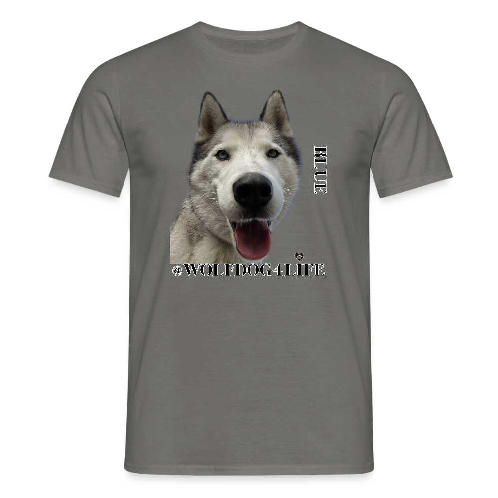 Koszulka męska - grafitowy