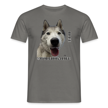 Koszulka męska - grafitowy