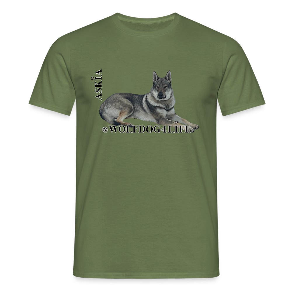 Koszulka męska - zieleń wojskowa