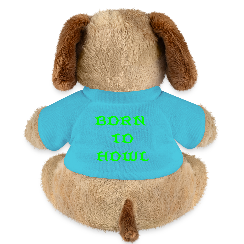 Piesek Fanów @wolfdog4life – MiniFeet® Helge - koralowy niebieski