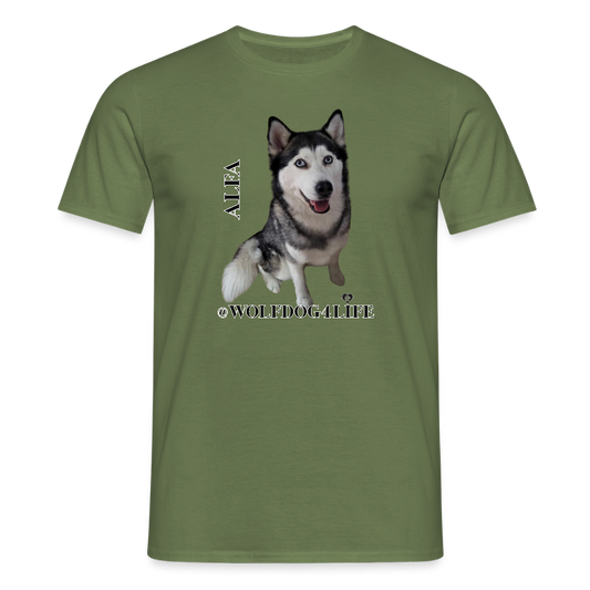 Koszulka męska - zieleń wojskowa