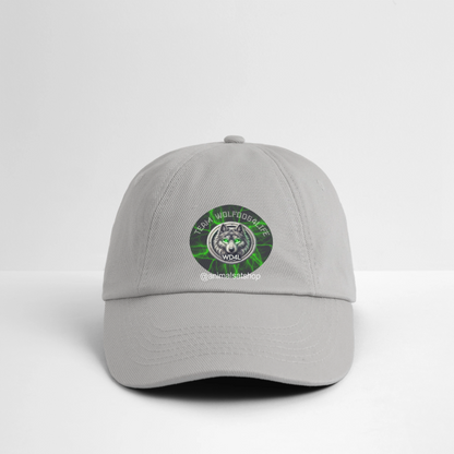 Team Wolfdog4life Offizielle Baseballkappe – Zeig, zu wem du gehörst! - szary