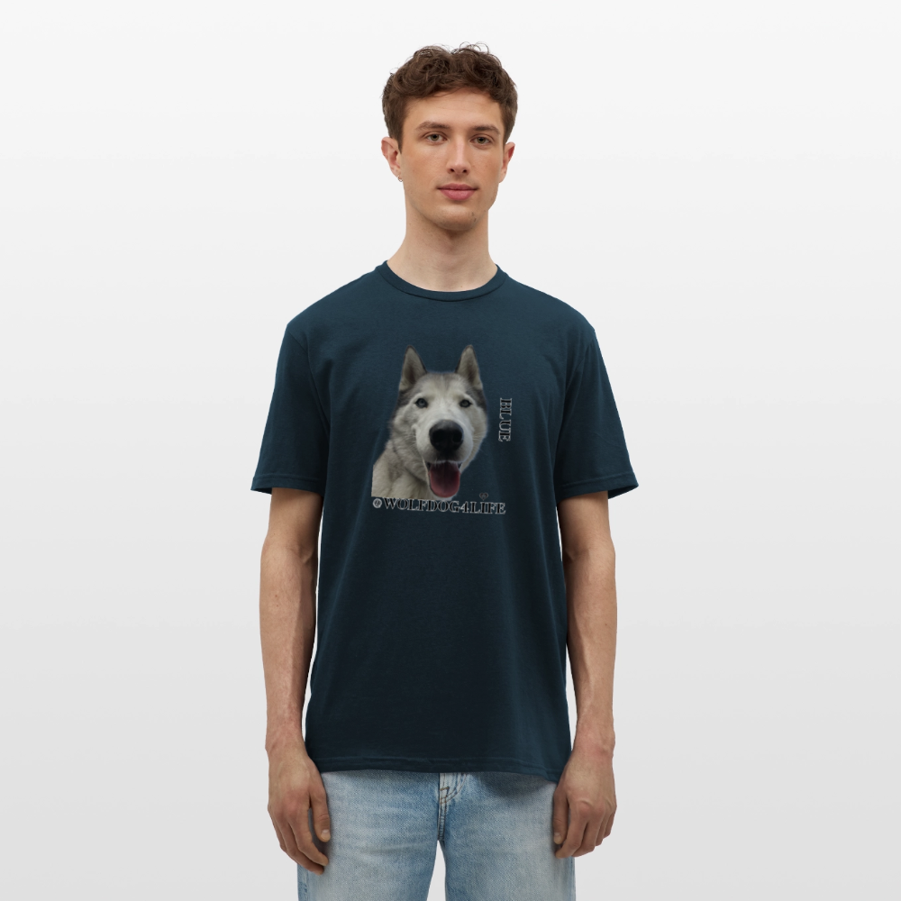 Koszulka męska - granatowy