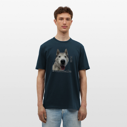 Koszulka męska - granatowy