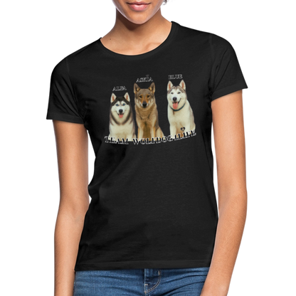 Koszulka damska - czarny