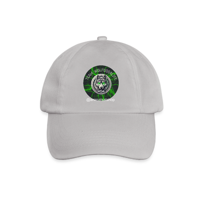 Team Wolfdog4life Offizielle Baseballkappe – Zeig, zu wem du gehörst! - szary
