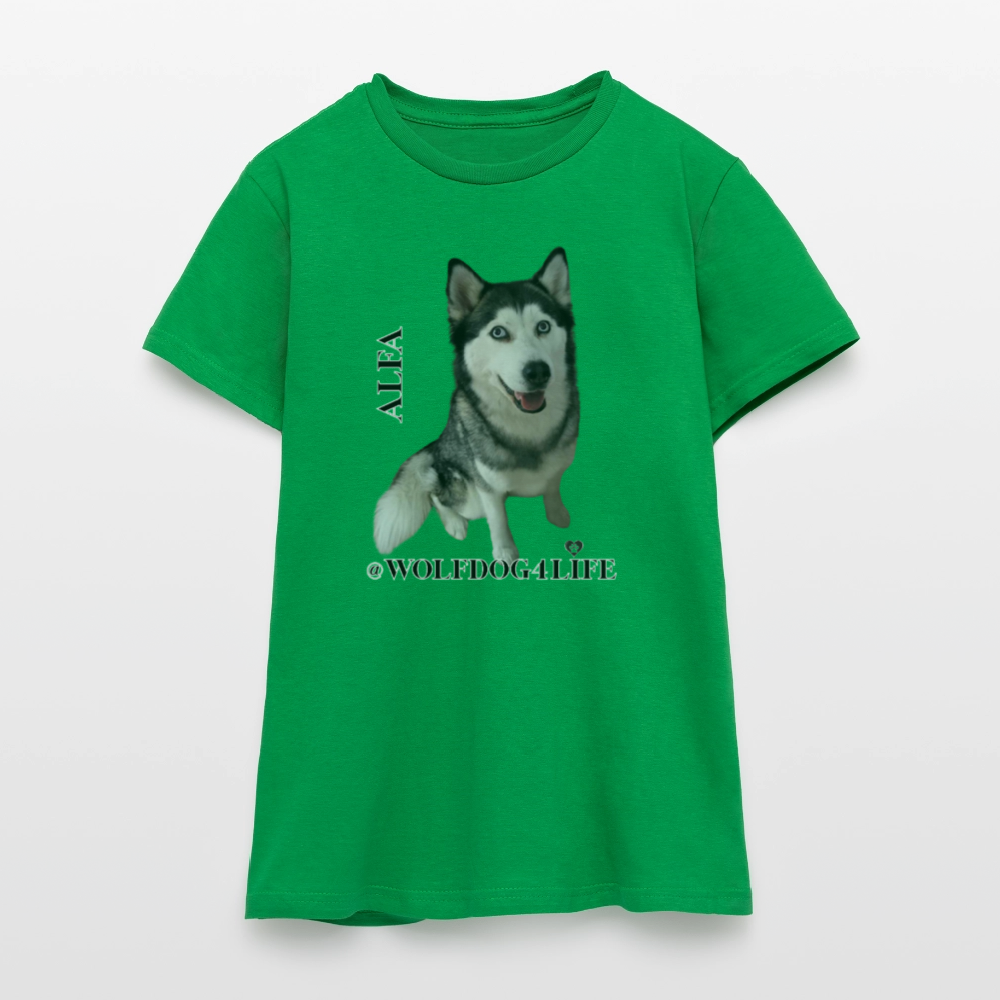 Koszulka damska - zielony