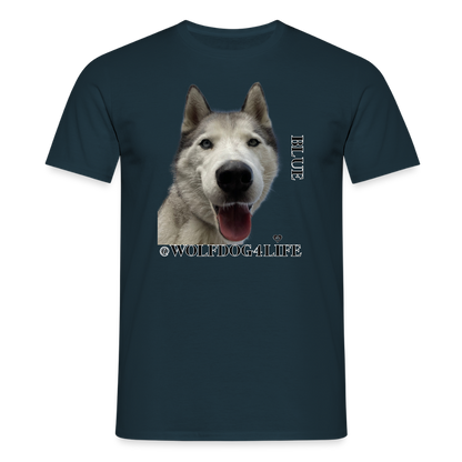 Koszulka męska - granatowy