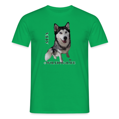 Koszulka męska - zielony