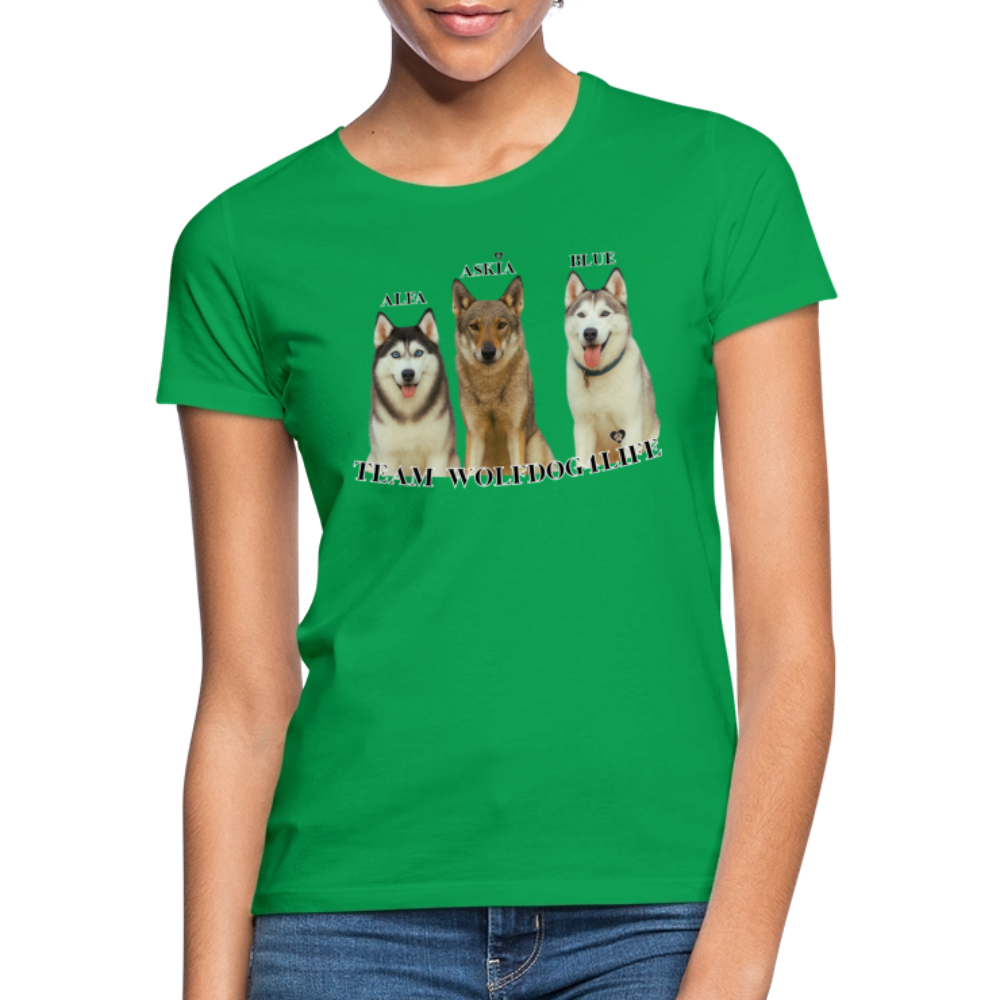 Koszulka damska - zielony