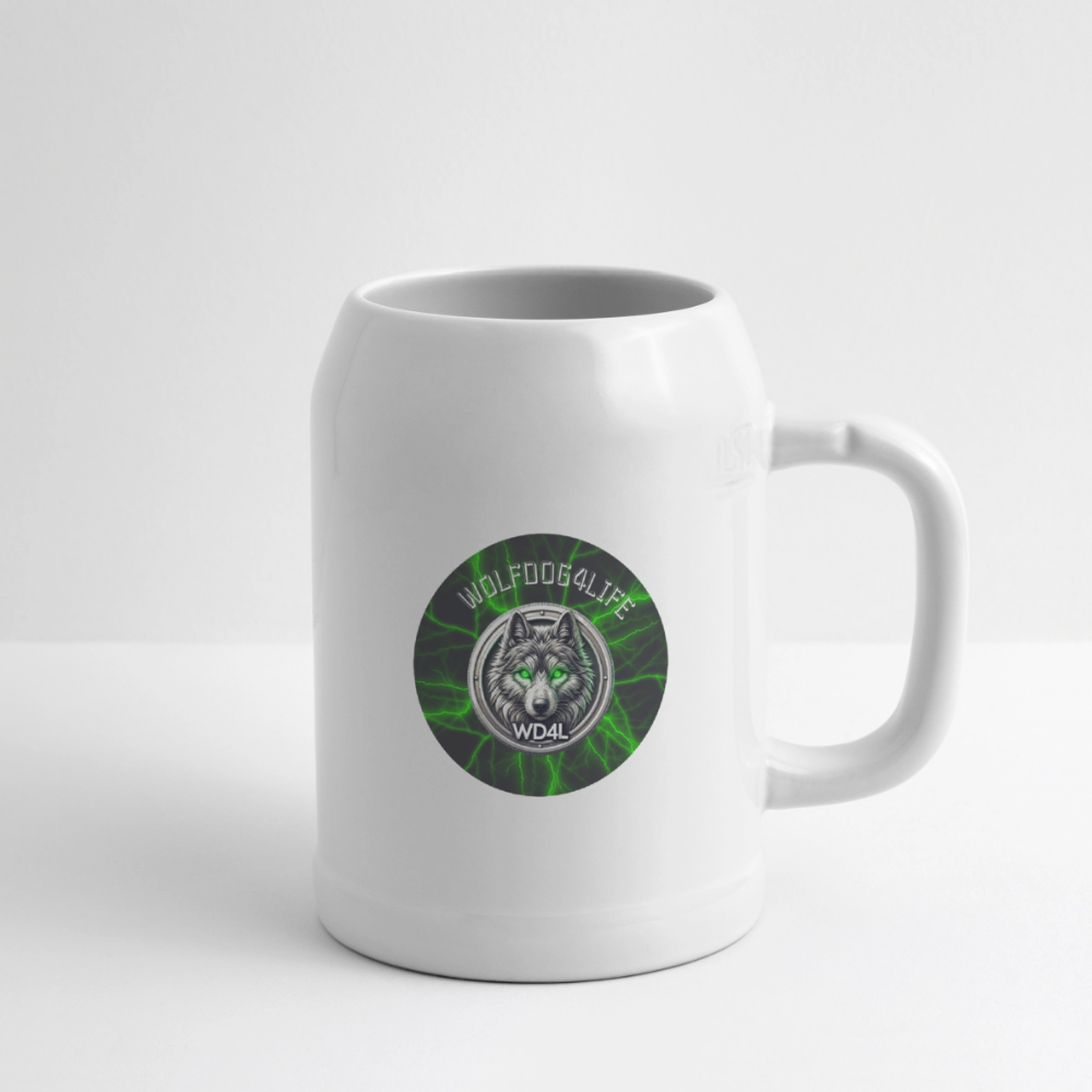 Kufel do piwa - biały