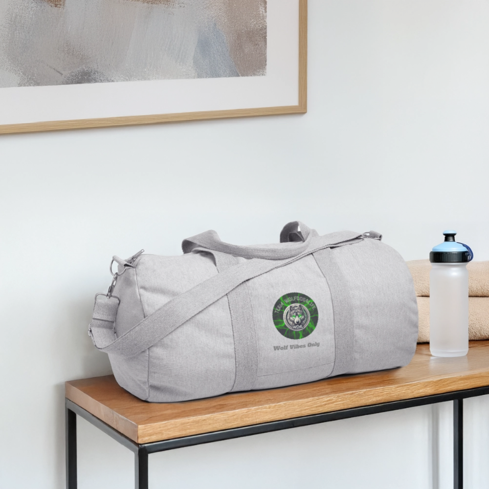 Torba podróżna Stanley/Stella z recyklingowego płótna - szary melanż