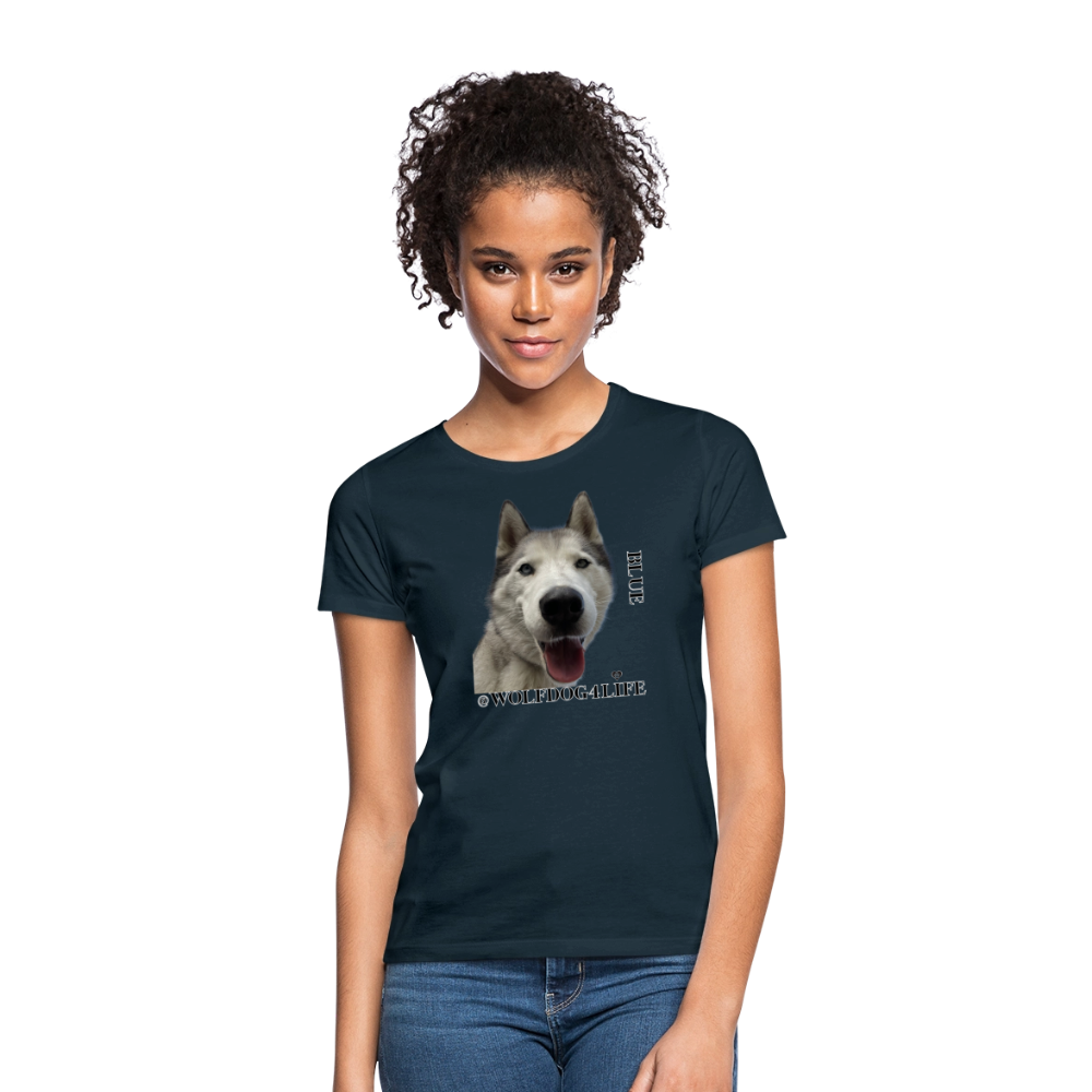 Koszulka damska - granatowy