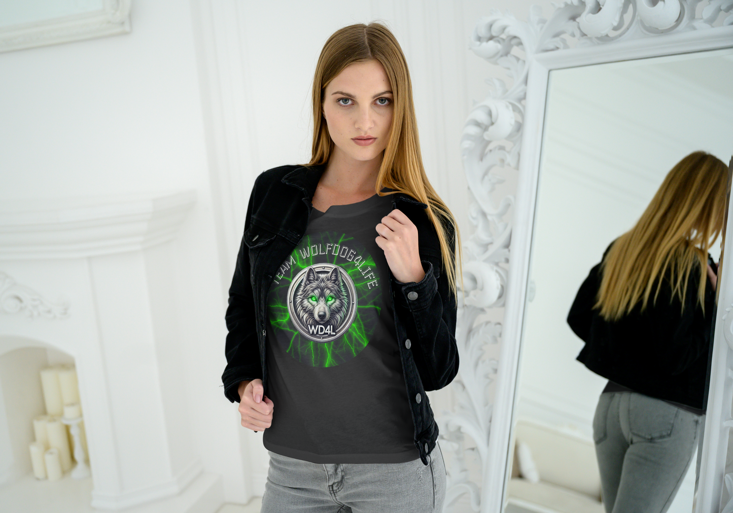 Koszulka Premium Kobieta – Edycja Team wolfdog4life