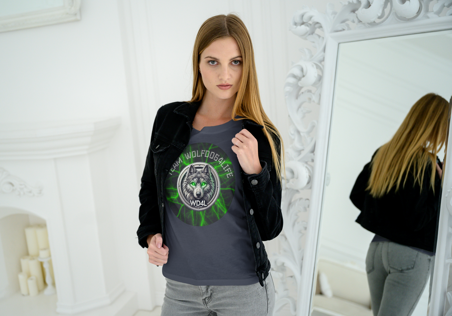 Koszulka Premium Kobieta – Edycja Team wolfdog4life